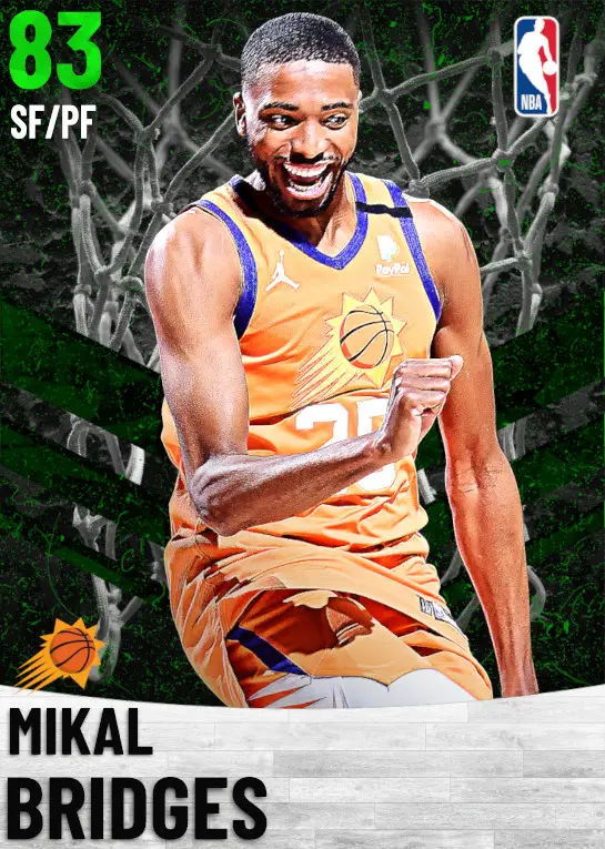 (EMERALD) Mikal Bridges (83 OVR)