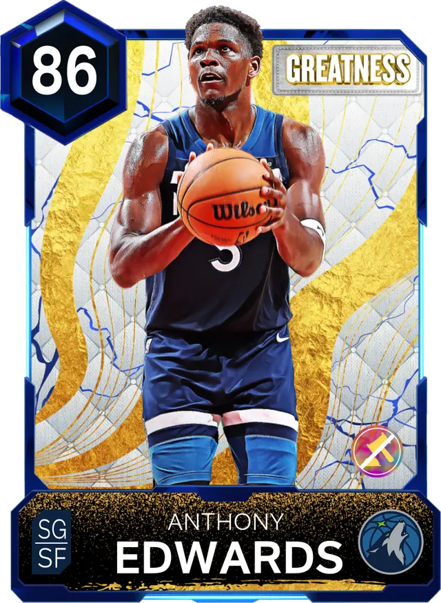 (SAPPHIRE) Anthony Edwards (86 OVR)