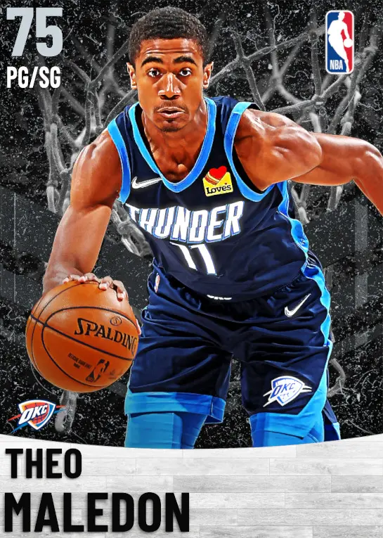 (SILVER) Theo Maledon (75 OVR)