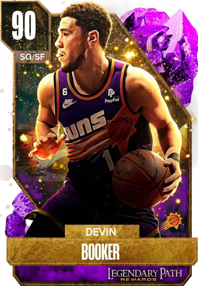 (AMETHYST) Devin Booker (90 OVR)