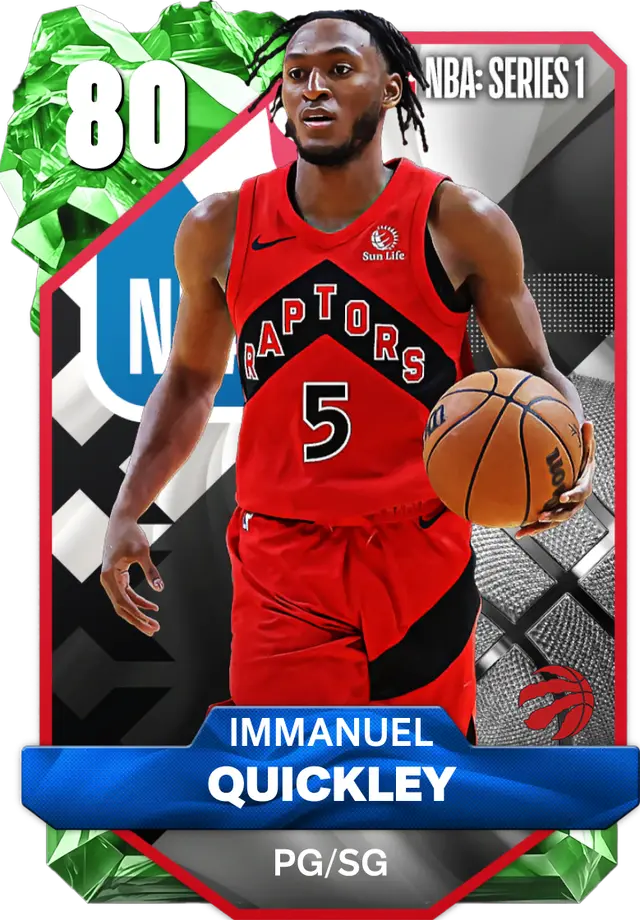 (EMERALD) Immanuel Quickley (80 OVR)