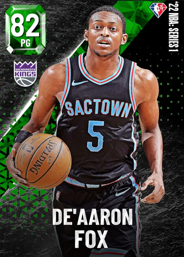(EMERALD) De'Aaron Fox (82 OVR)
