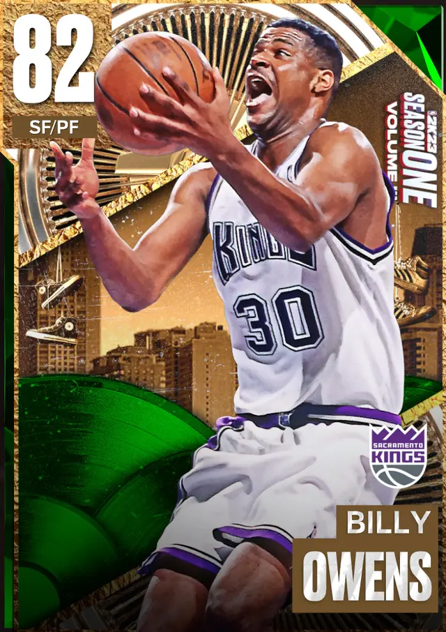 (EMERALD) Billy Owens (82 OVR)