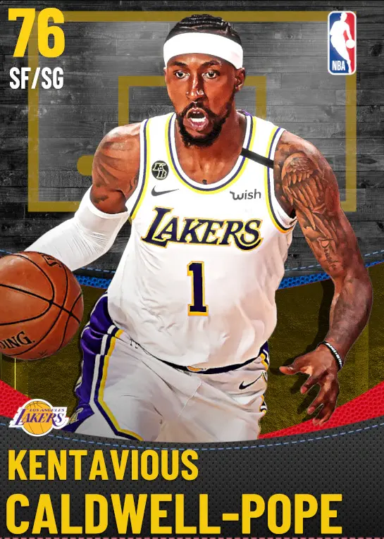 (GOLD) Kentavious Caldwell-Pope (76 OVR)