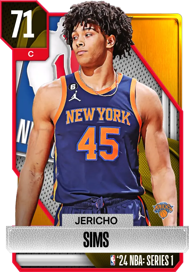 (GOLD) Jericho Sims (71 OVR)