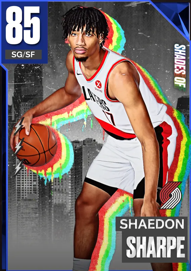 (SAPPHIRE) Shaedon Sharpe (85 OVR)