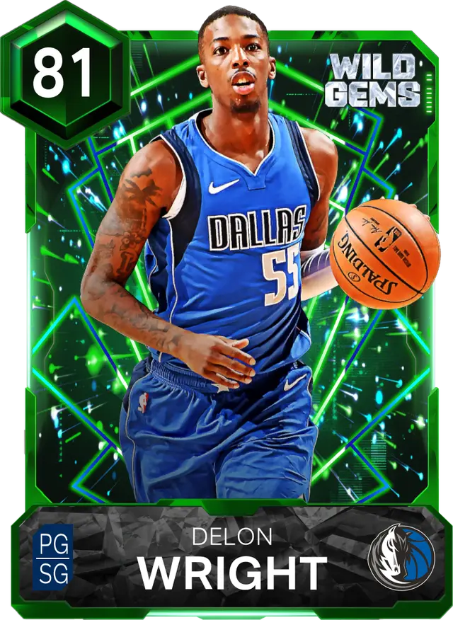 (EMERALD) Delon Wright (81 OVR)