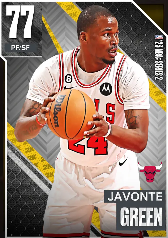 (GOLD) Javonte Green (77 OVR)