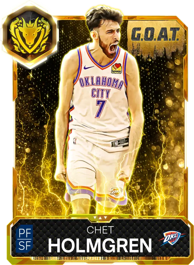 (GOAT) Chet Holmgren (99 OVR)