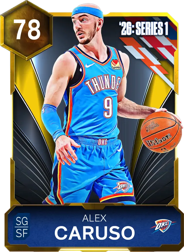 (GOLD) Alex Caruso (78 OVR)