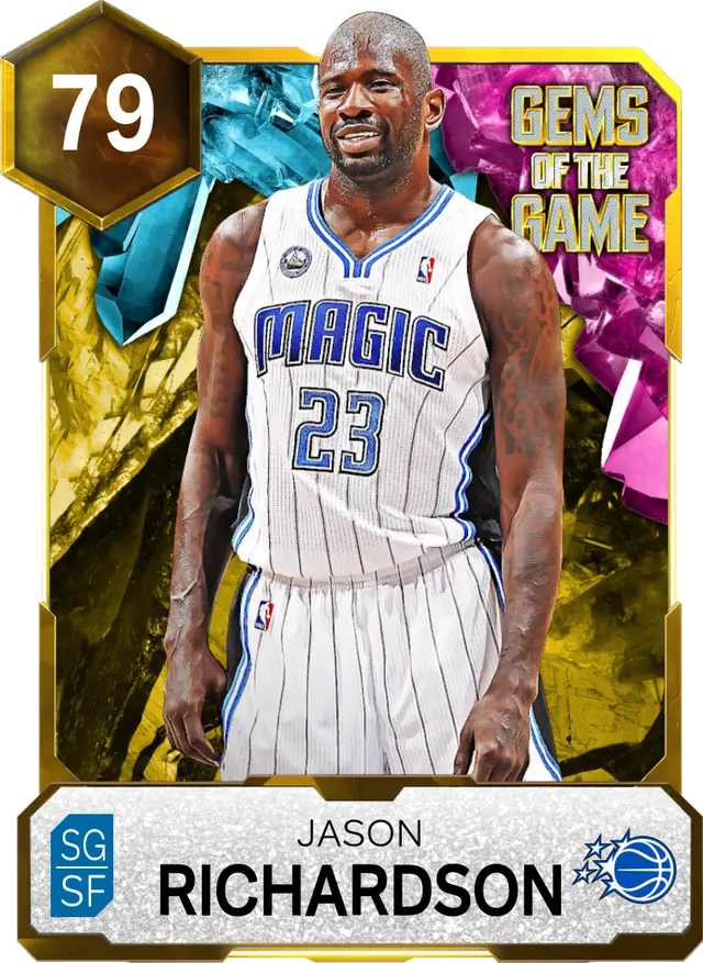 79 Jason Richardson | Gold Gems of the Game