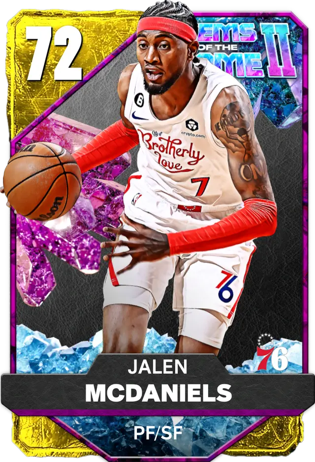 (GOLD) Jalen McDaniels (72 OVR)