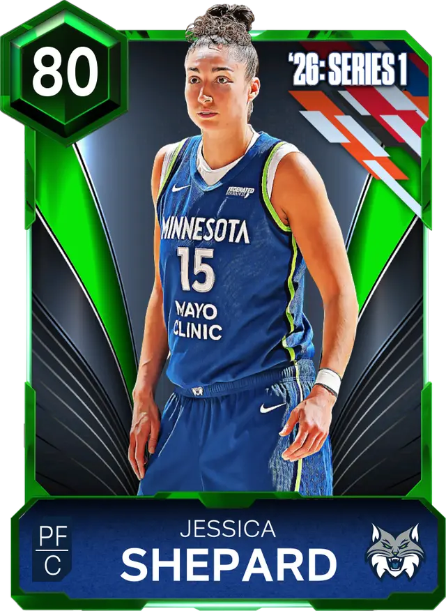 (EMERALD) Jessica Shepard (80 OVR)