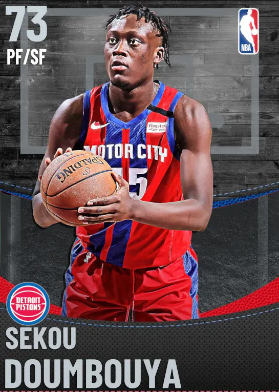 (SILVER) Sekou Doumbouya (73 OVR)