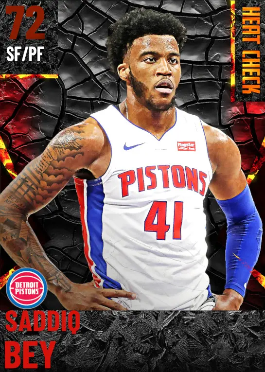 72 Saddiq Bey | Detroit Pistons