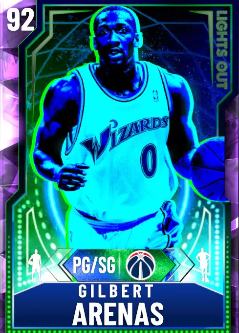 (AMETHYST) Gilbert Arenas (92 OVR)