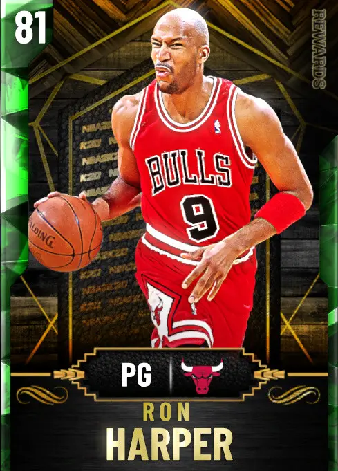 (EMERALD) Ron Harper (81 OVR)
