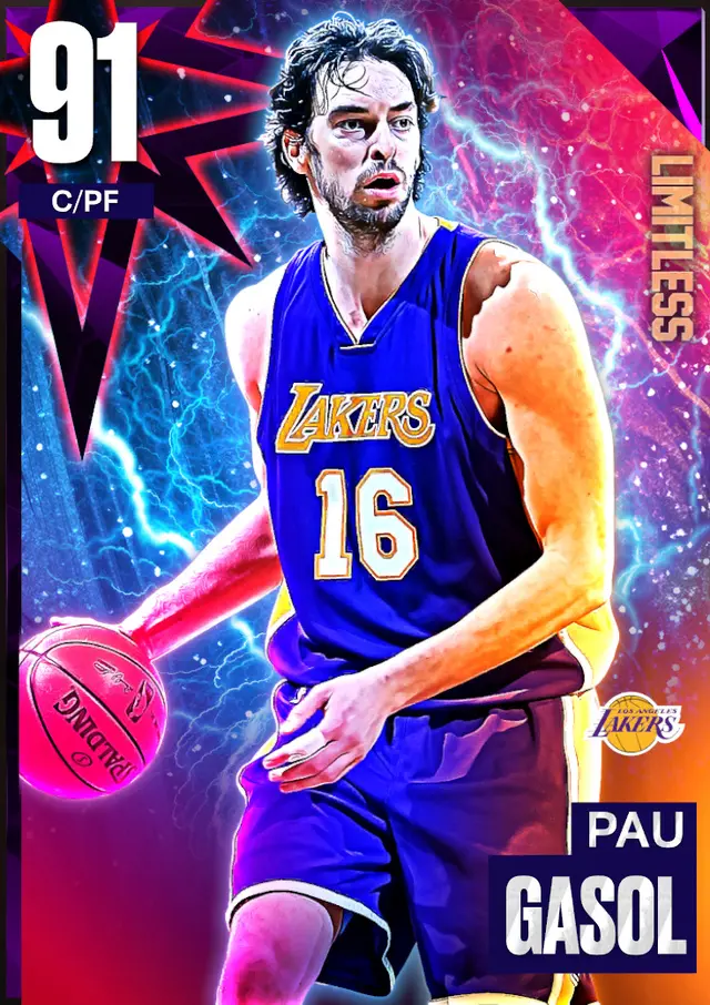 (AMETHYST) Pau Gasol (91 OVR)