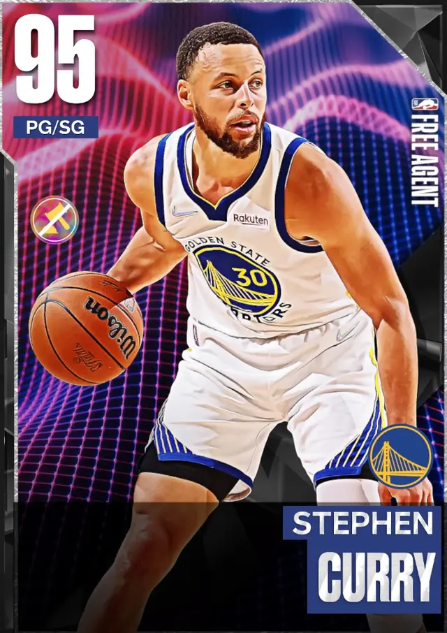 (FREEAGENT) Stephen Curry (95 OVR)