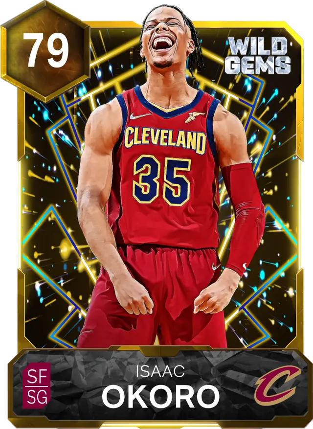 (GOLD) Isaac Okoro (79 OVR)