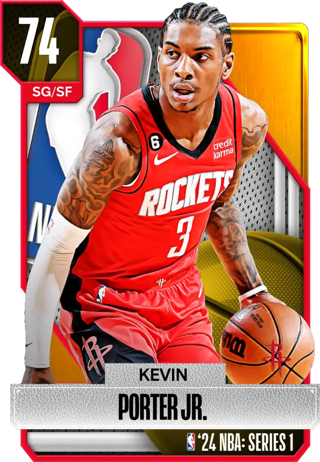 (GOLD) Kevin Porter Jr. (74 OVR)