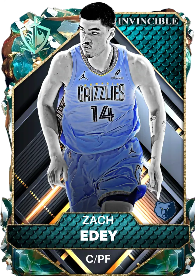 (INVINCIBLE) Zach Edey (99 OVR)