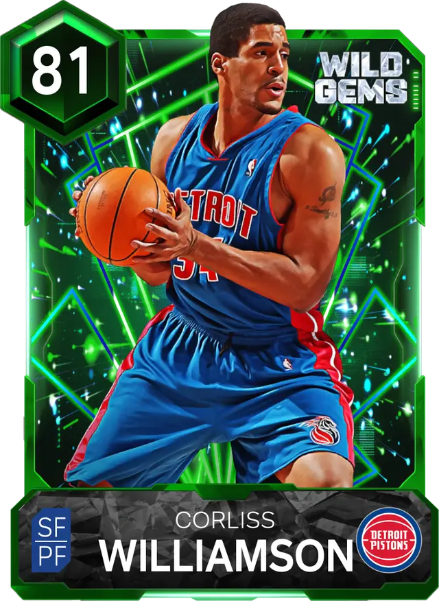 (EMERALD) Corliss Williamson (81 OVR)