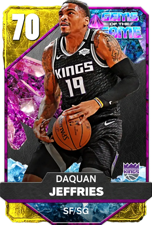 (GOLD) DaQuan Jeffries (70 OVR)
