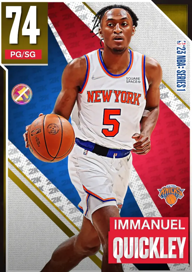 (GOLD) Immanuel Quickley (74 OVR)