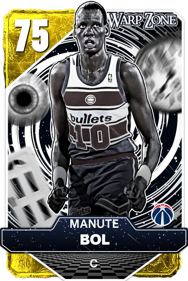 (GOLD) Manute Bol (75 OVR)