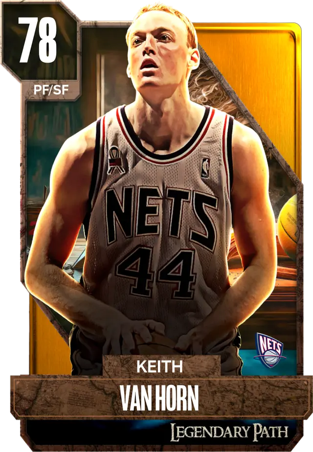 (GOLD) Keith Van Horn (78 OVR)