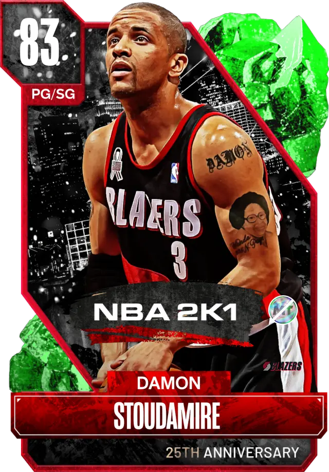 (EMERALD) Damon Stoudamire (83 OVR)