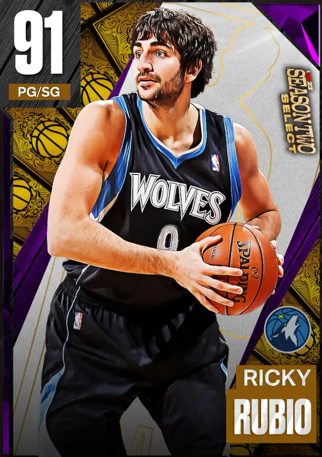 (AMETHYST) Ricky Rubio (91 OVR)