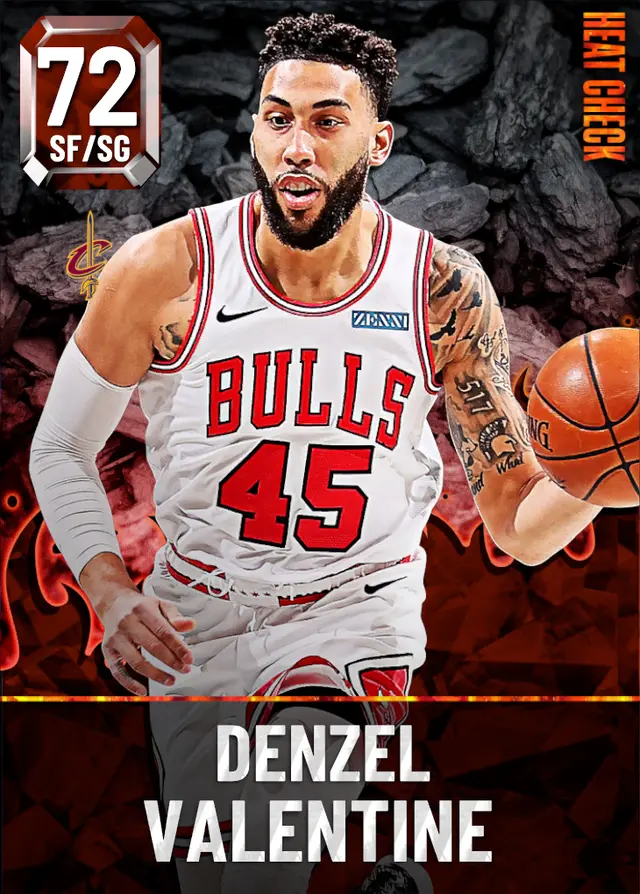(GOLD) Denzel Valentine (72 OVR)