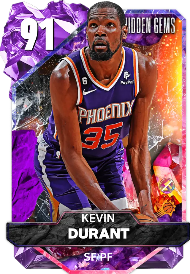 (AMETHYST) Kevin Durant (91 OVR)