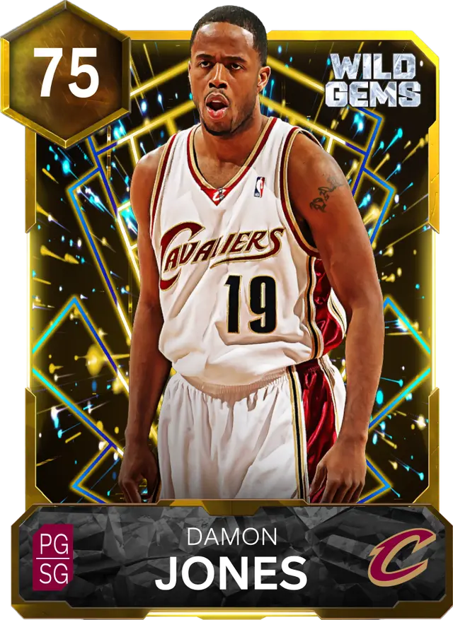 75 Damon Jones | Gold Wild Gems