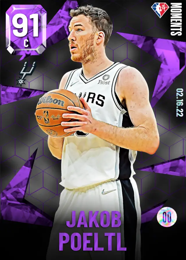 (AMETHYST) Jakob Poeltl (91 OVR)