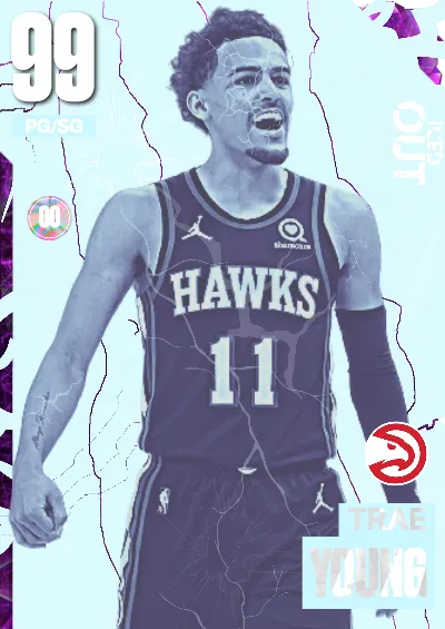 Iced Out Dark Matter Trae Young (Trying to get my 1st COTD)