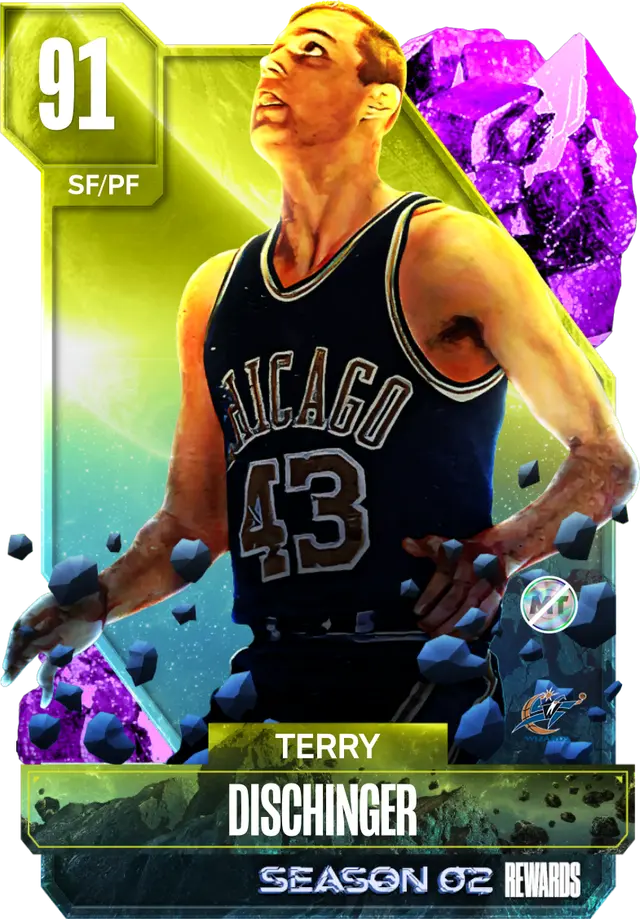 (AMETHYST) Terry Dischinger (91 OVR)