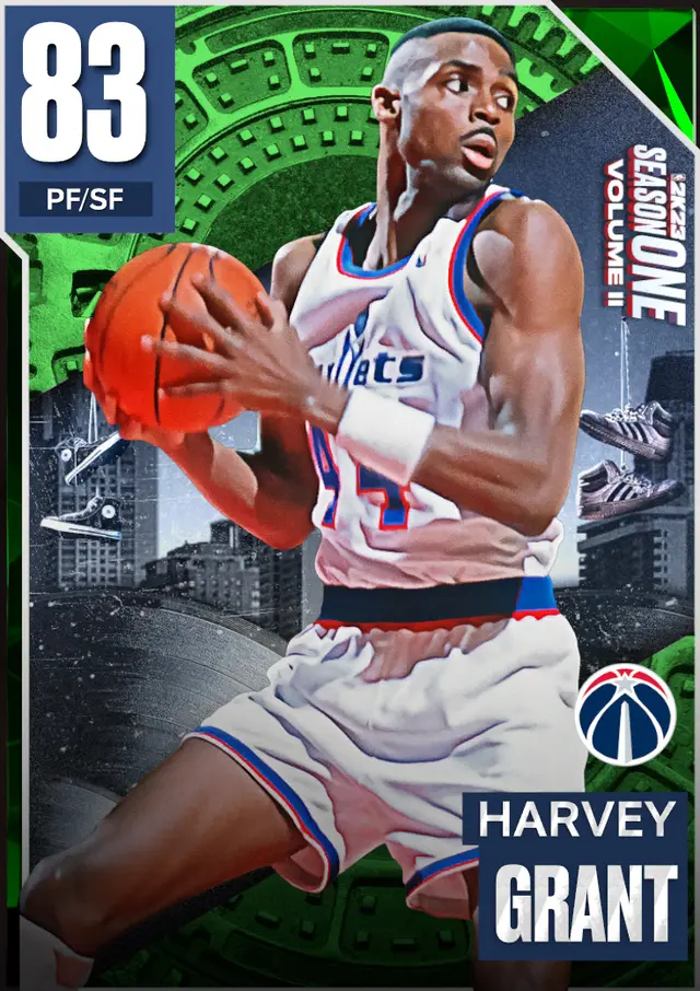 (EMERALD) Harvey Grant (83 OVR)