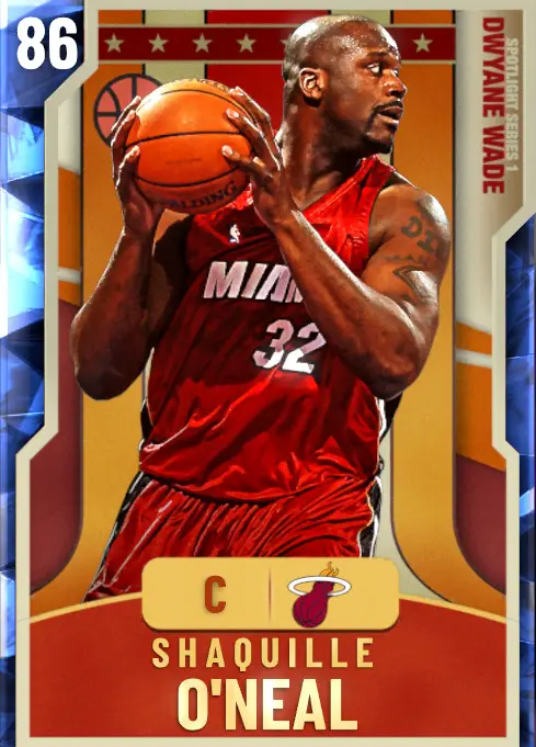 (SAPPHIRE) Shaquille O'Neal (86 OVR)
