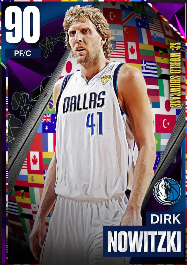(AMETHYST) Dirk Nowitzki (90 OVR)
