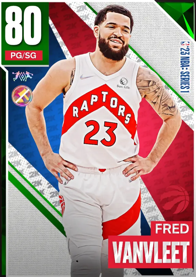 (EMERALD) Fred VanVleet (80 OVR)