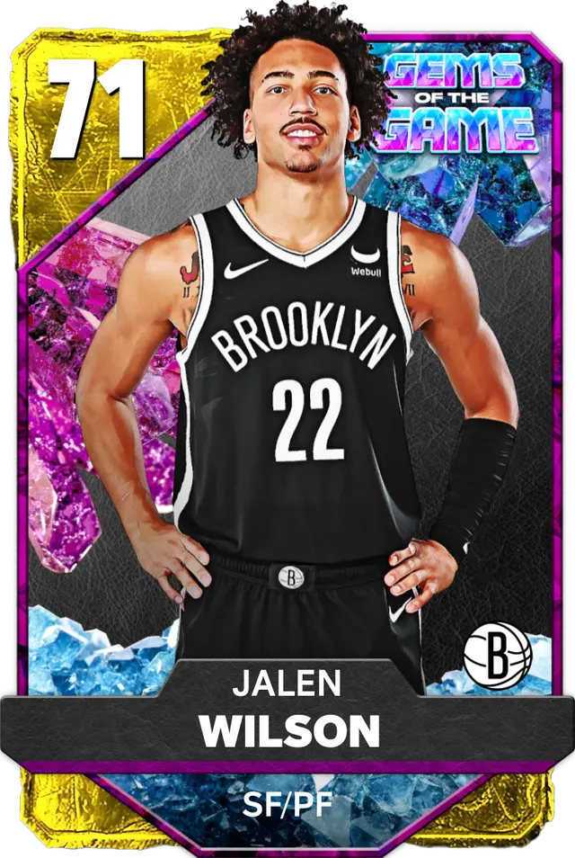 (GOLD) Jalen Wilson (71 OVR)