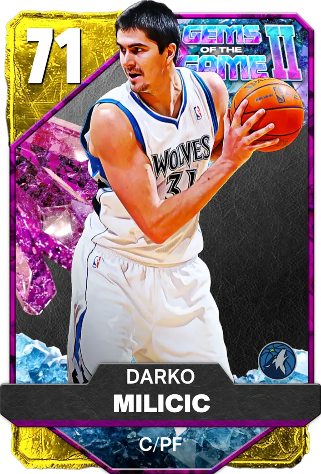 (GOLD) Darko Milicic (71 OVR)