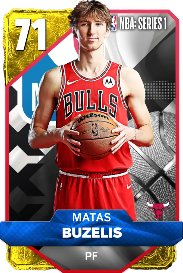 (GOLD) Matas Buzelis (71 OVR)