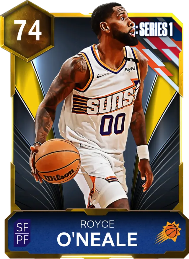 (GOLD) Royce O'Neale (74 OVR)