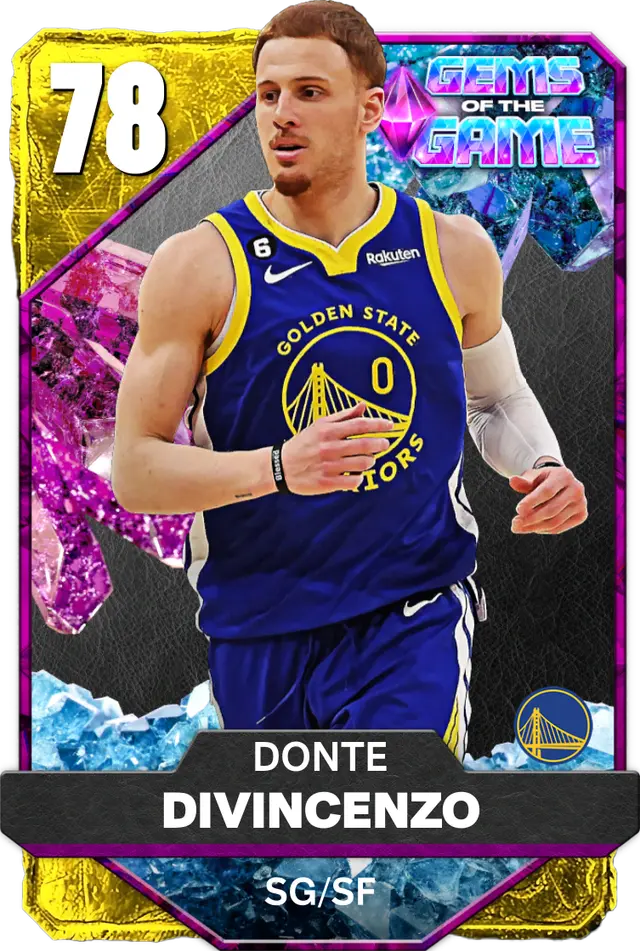 (GOLD) Donte DiVincenzo (78 OVR)