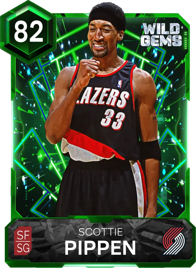 (EMERALD) Scottie Pippen (82 OVR)
