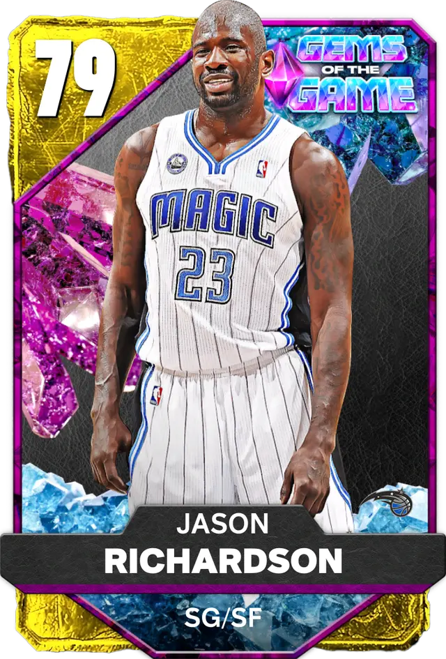 79 Jason Richardson | Gold Gems of the Game